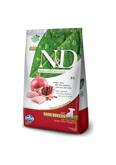 N&D Tavuklu ve Narlı Tahılsız Küçük Irk Yetişkin Köpek Maması 7 KG
