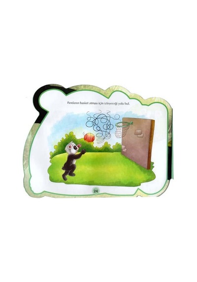 Şekilli Hayvanlar Serisi - Panda- Parıltı Yayınları