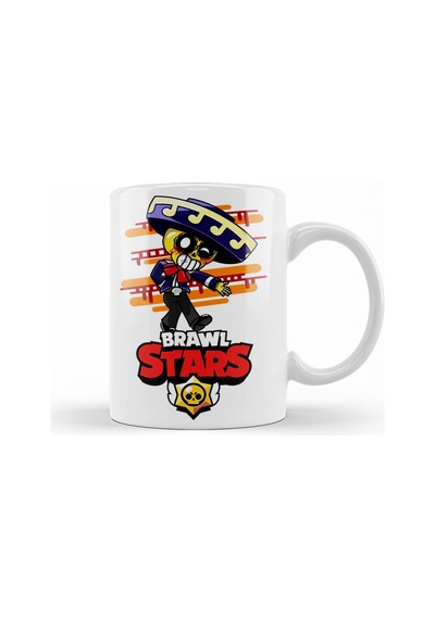Brawl Stars Serenadçı Poco Kupa Bardak Porselen No27938 Karışık