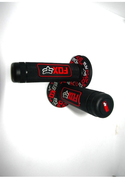 Fox Motosiklet Siyah - Kırmızı