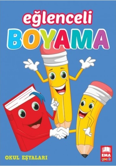 Eğlenceli Boyama 10 Kitap Okul Öncesi