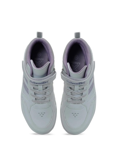 Kinetix Drep Hı F Beyaz Kız Çocuk High Sneaker 000000000102694602 Beyaz-lıla-k Lıla