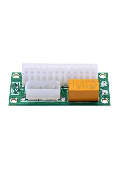Robizstore-24 Pin To 4 Pin 2 Atx Güç Kaynağı Birleştirici Add2Psu Mining