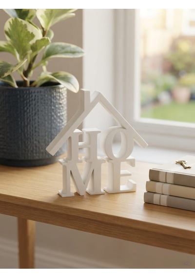 Dekoratif Home Yazılı Masa Üstü Obje Diğer