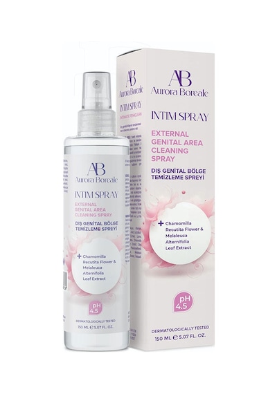 Aurora Boreale İntim Dış Hassas Bolge Temizleme Spreyi 150ml - Ab3524