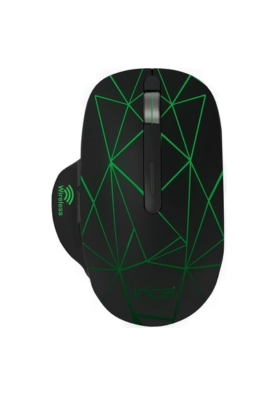 Inca Iwm-551t Kablosuz,şarj Edilebilir, 4 Farklı Değişebilen Led Işıklı, Sessiz Tuş, Tyep-c Ve Usb Çift Alıcı,1600 Dpi,7 Tuş, Led Aç/kapa Tuşu, 15m Çekim Mesafesi