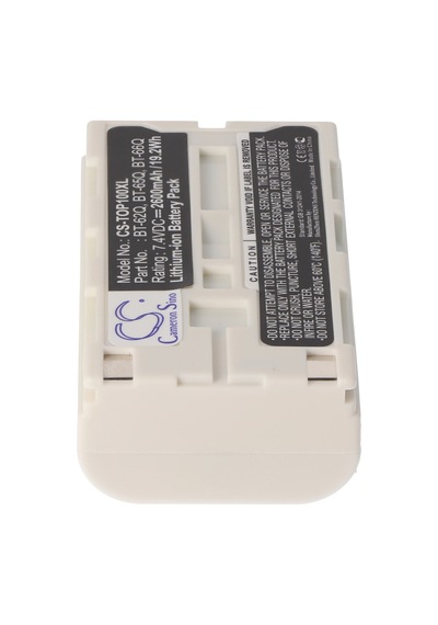 Topcon Field Controller Fc-100 Pil Bt-30, Bt-62q, Bt-65q, Bt-66q İçin Uygun Pil