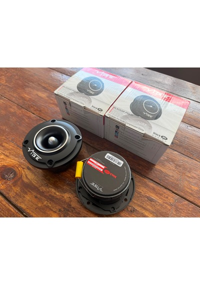 Vıbe Blackair Blackaırpro4t-v3 Serisi 75rms 255 Watt 10 Cm Kurşun Tweeter Sencan Sound