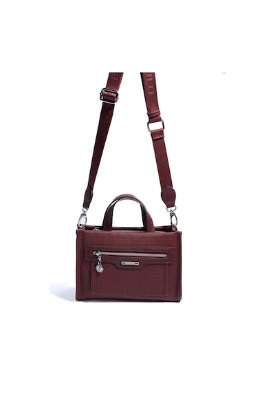 Silver Polo Sp1271 Kadın El Çantası Petek Bordo-bordo