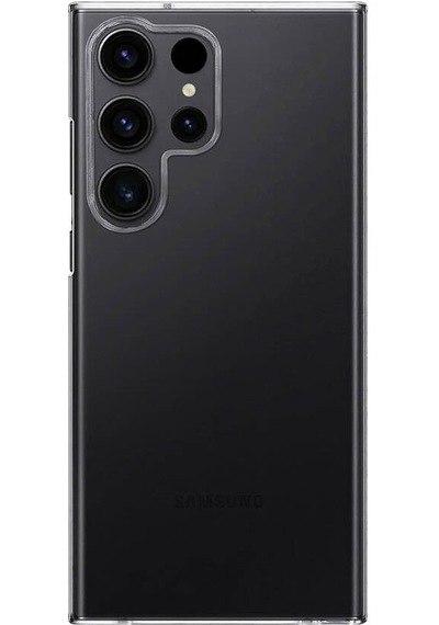 Samsung Galaxy Uyumlu S23 Ultra Kılıf Kamera Çıkıntılı Renksiz Sararmaz Şeffaf Sert Kapak Vonn