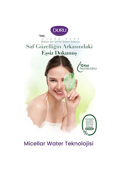 Hydro Pure Aloe Vera Şeffaf Duş Bakım Sabunu 6 Adet Diğer