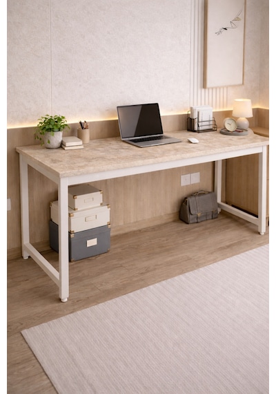 Merkür/beyaz 60 X 140 Cm Çalışma Masası, Bilgisayar Masası, Yemek Masası, Metal Ayaklı 140x60 Merkür/beyaz 60 X 140 Cm Çalışma Masası, Bilgisayar Masası, Yemek Masası, Metal Ayaklı 140x60