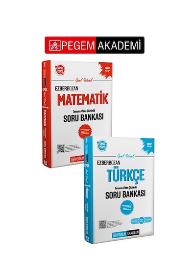 2026 Kpss Türkçe-matematik Ezberbozan Soru Bankası Seti