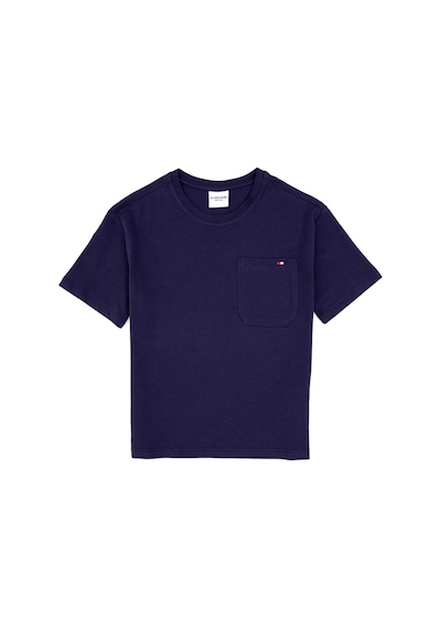 U.S. Polo Assn. Erkek Çocuk Mürdüm Bisiklet Yaka Tişört 50314946-VR074