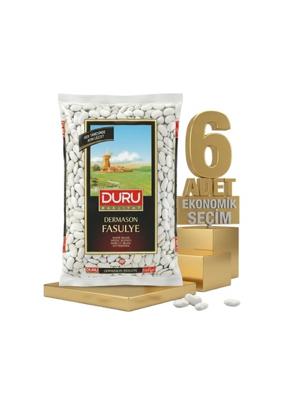 Duru Dermason Fasulye 6x1 Kg