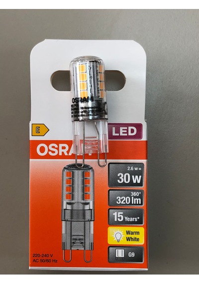Osram 3 Adet G9 Led Lamba 220v 2,6w 30w 320 Lümen 2700 Kelvin Sar