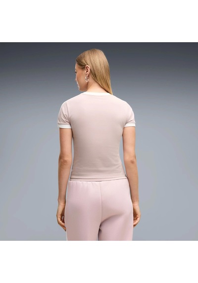 Puma T7 Tee Kadın Pembe Tişört 632129-49