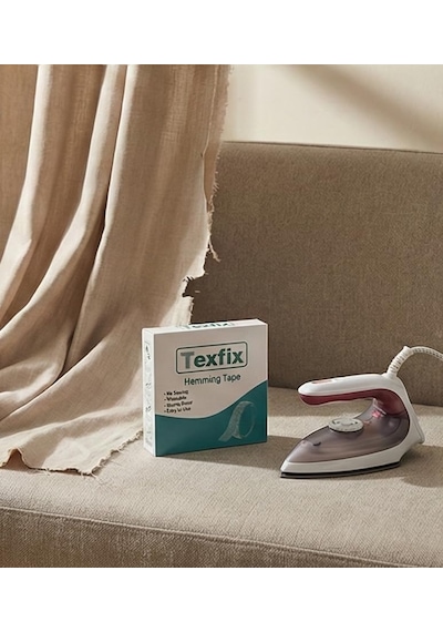 Texfix Tela 50 M / 20 M / 10m - 2 Cm, Ütü Bandı, Amerikan Tela, Şerit Tela,paça Bandı, Oeko-tex Belgeli 20 M - 2 Diğer