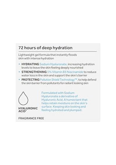 Hydraluminous+ Nemlendirici Yüz Jeli 50ml, 5000167384833