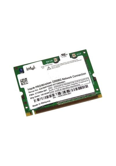 Intel Anatel WM3B2200BG Notebook WiFi Kart Laptop Wireless Board