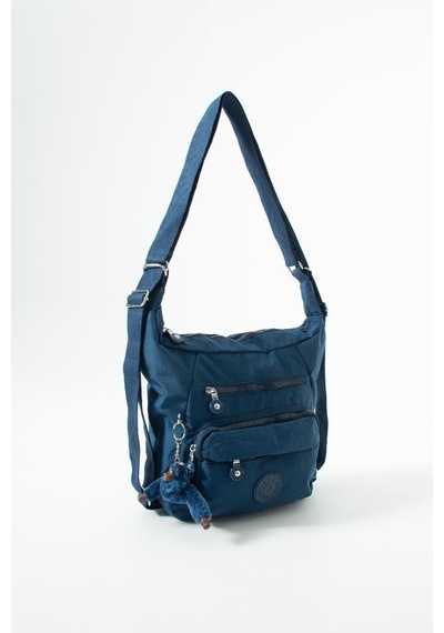 Baginn İster Sırt İster Omuz İster Çapraz Askılı Fonksiyonel Kullanım Kadın Çantası 28 28 Cm 571 Collection Lacivert