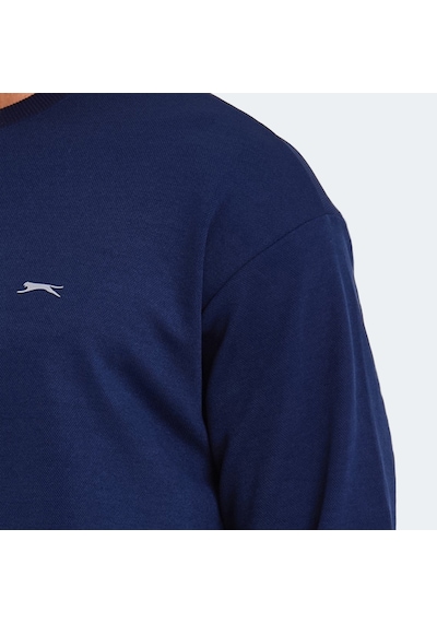 Slazenger OFFENDER KTN Erkek Cepli Lacivert Eşofman Takımı