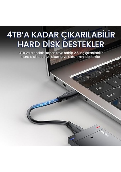 3.0 Micro B Şarj Ve Data Hdd Kablosu 1.5 Metre Diğer
