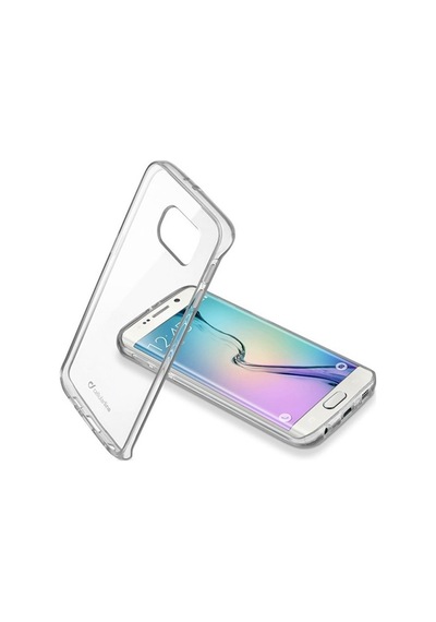 Cellular Line Galaxy S6 Edge İle Uyumlu Clearduo Şeffaf Sert Kılıf
