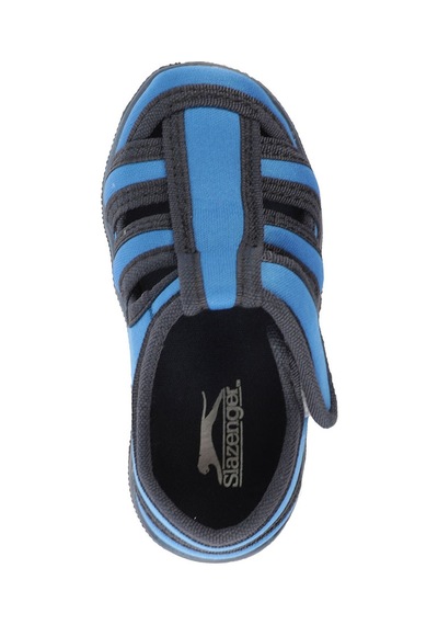 Slazenger UZZY Çocuk Cırt Cırtlı Saks Mavi Sandalet