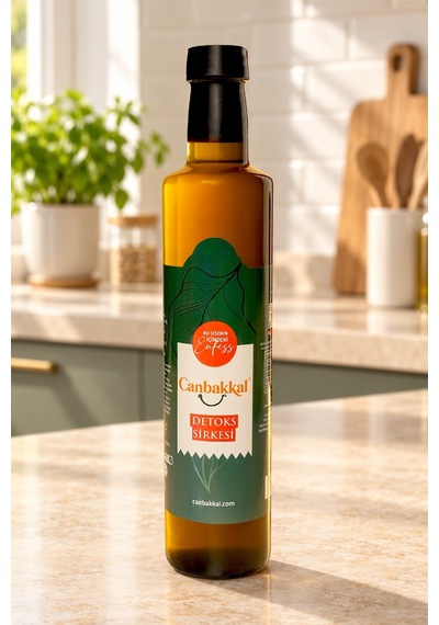 Canbakkal Detox Sirkesi Fermente Sirke Pestisit Analizli 500 ML