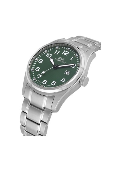 Rms Zeitmeister Rms.1.ag2141.19 Titanyum Kasa Titanyum Kordon Takvimli Metalik Renk Erkek Kol Saati Metal