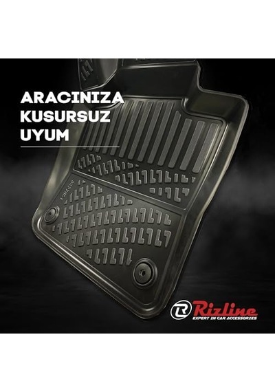 Alfa Romeo Tonale 2022 Sonrası Uyumlu 3d Havuzlu Paspas