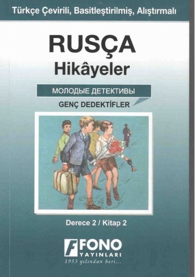 Genç Dedektifler Derece 2 Kitap 2-Rusça Hikayeler- Fono Yayınları