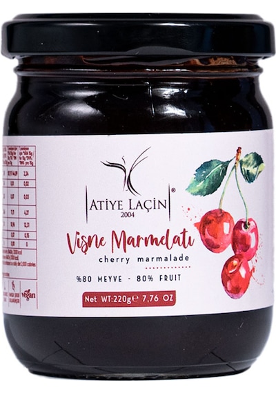 Atiye Laçin Vişne Marmelatı 220 G