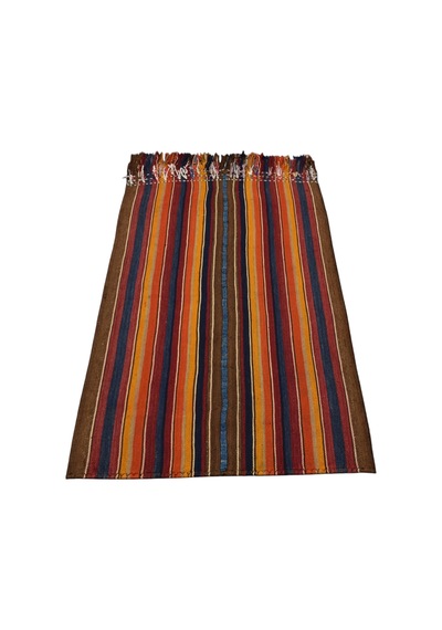 Kilim Antik El Dokuma Yün Konya Yörük Kilimi 0081 - Antika - Çok Renkli
