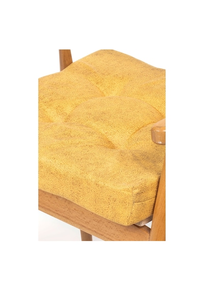 Sandalye Minderi Bahçe-balkon Minder 50x50x8cm 4 Adet Sarı
