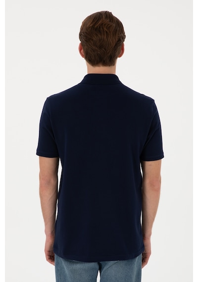 U.S. Polo Assn. Erkek Regular Fit Polo Yaka Lacivert Basic Tişört 50306007-VR033 U.S. Polo Assn. Erkek Regular Fit Polo Yaka Lacivert Basic Tişört 50306007-VR033