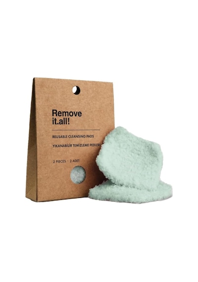 Remove İt.all Yıkanabilir Temizleme Pedleri 2 Adet Reusable Cleansing Pads 2 Pieces