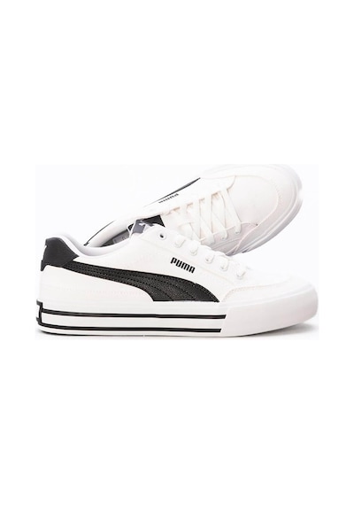 Puma Court Classic Vulc Fs Beyaz Siyah Unisex Sneaker 396353-02 Beyaz - Siyah