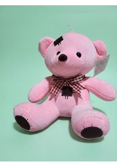 Peluş Ayıcık 30 Cm Pembe