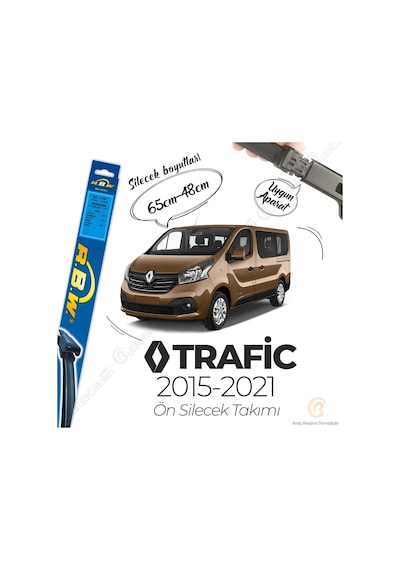 RBW Renault Trafic 3 2015 - 2021 Ön Muz Silecek Takım