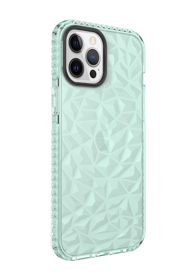 Goocamp Apple iPhone 12 Pro Max Uyumlu Buzz Kılıf-yeşil Yeşil