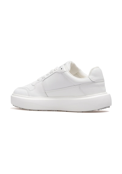 Lufian Lufıan Mateas Erkek Deri Sneaker Günlük Ayakkabı 25k 112230251 Beyaz Beyaz