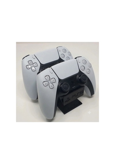 Ps5 2'li Kol Tutucu Aparat, Ps5 Konsol Aparatı, Ps5 Joystick Standı Siyah