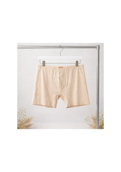 Berrak 4435 Erkek Lazer Kesim Boxer Bej