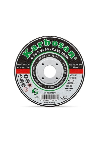 Karbosan Mermer Kesici 180 Mm 3 Adet