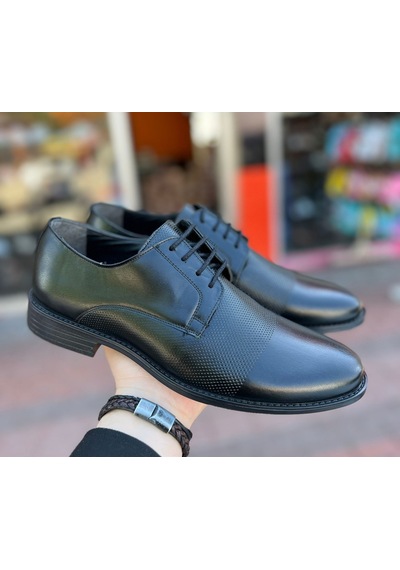 Erkek Günlük Klasik Deri Casual Ayakkabı K.t 01 - Siyah - 43 Siyah
