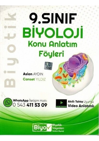 2022 9.Sınıf Biyoloji Konu Anlatım Föyleri -  Biyotik Yayınları
