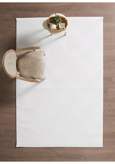 Mariesse Home Yumuşak Dokulu Modern Sık Dokuma Koridor Kesme Yolluk Dokuma Makine Halısı Bej