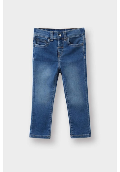 Defacto Kız Bebek Beli Lastikli Jean Pantolon E9557a525aube394 Mavi